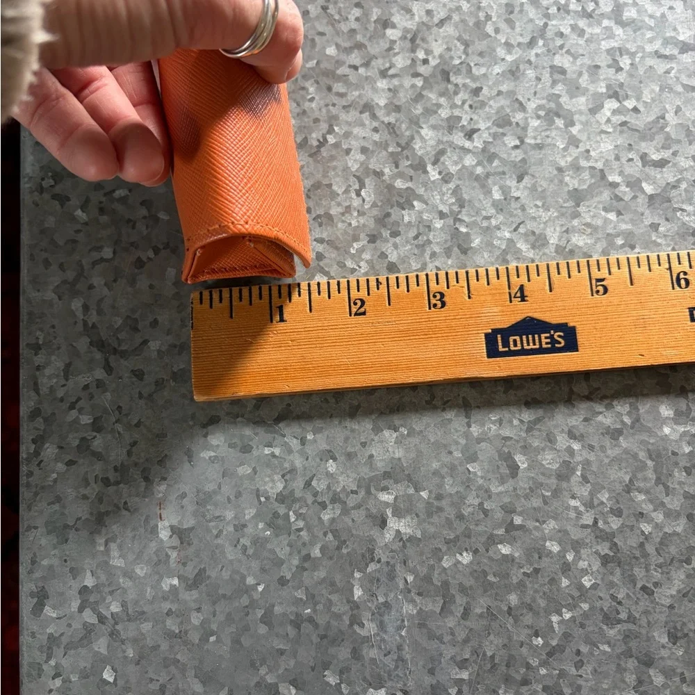 Tory Burch Eyeglasses Case Orange